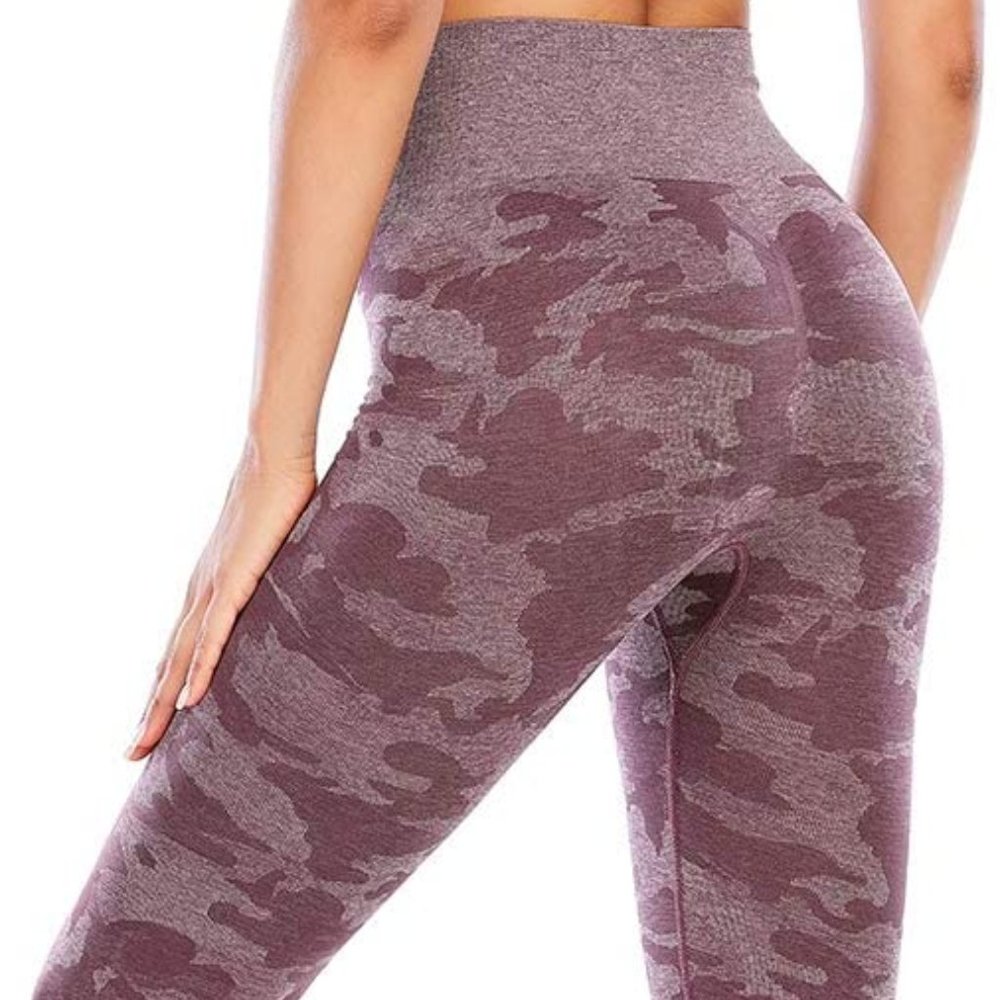 MOYOOGA Camo Seamless Leggings High Waist …